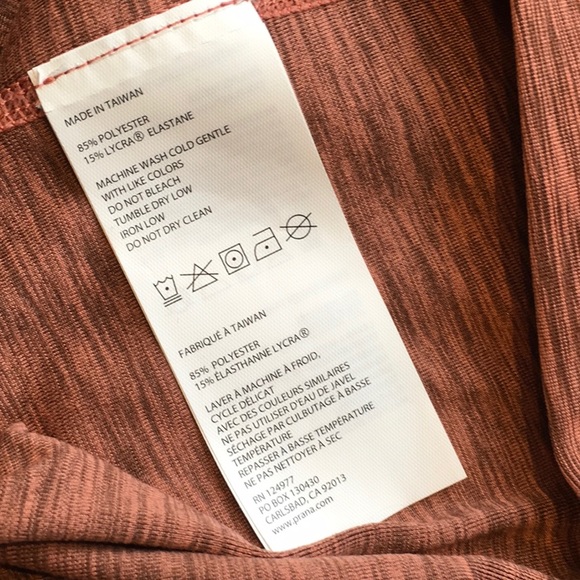 Prana Orange Vertex Body Con Midi Dress - Picture 12 of 16